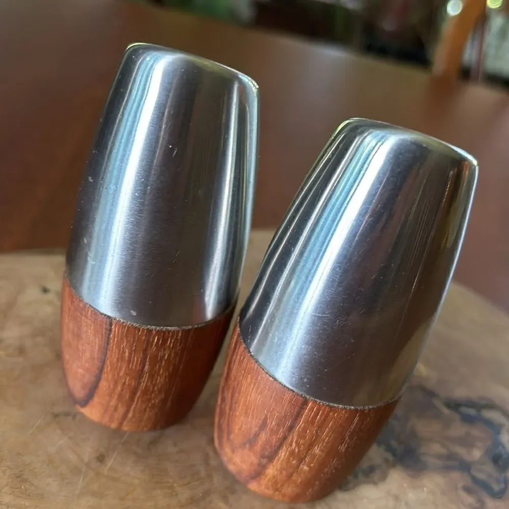 MCM Vintage Modern Arthur Salm Sweden Salt & Pepper Shakers